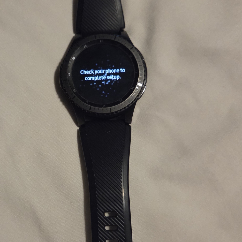 Sleek Black Digital Watch with Minimalist Design